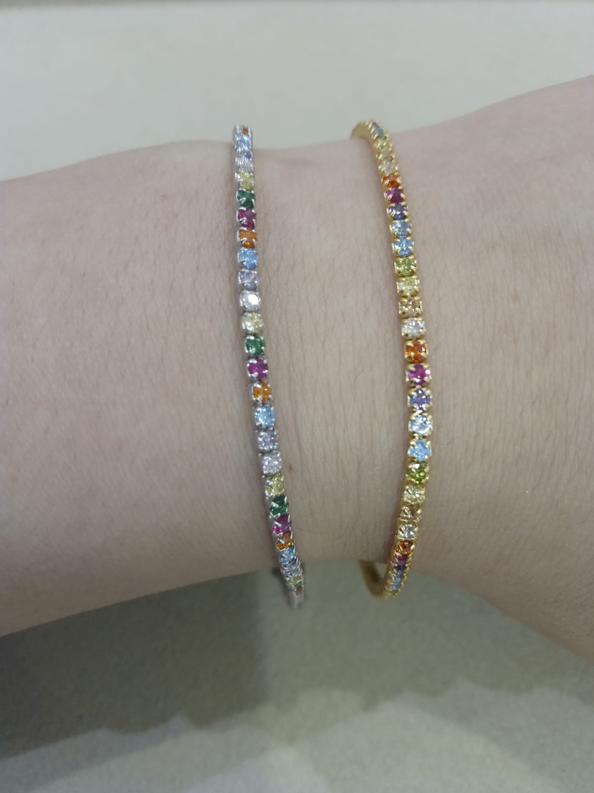 Bracciali tennis 3 mm