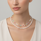 Collana Era perle allungate