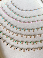 Choker collarino cristalli e multi stelle