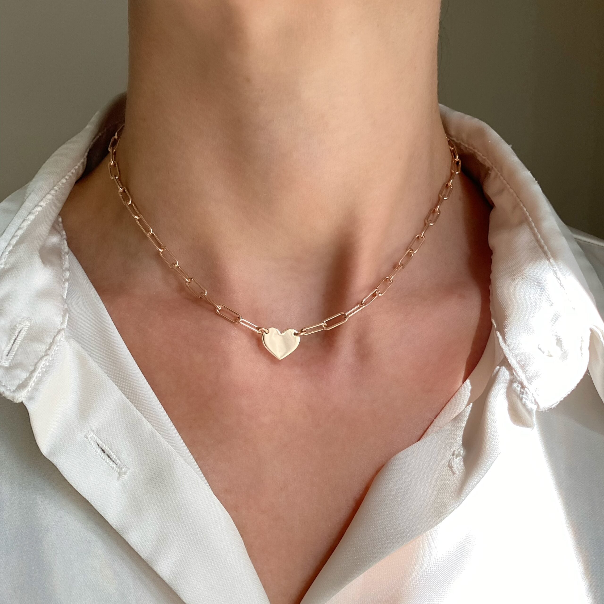 Choker luxury e cuore