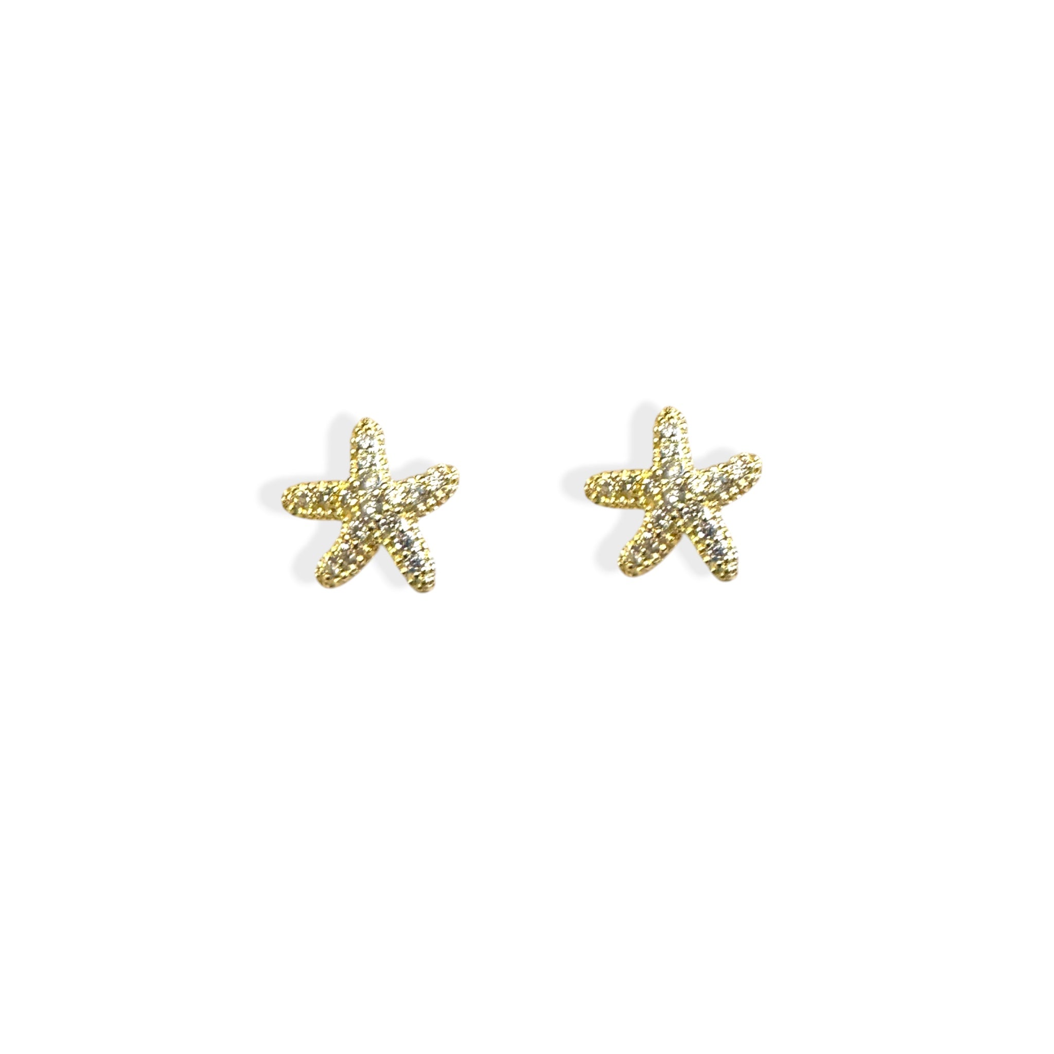 Orecchini stelle marine zirconi
