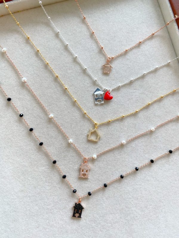 Collana home sweet home personalizzabile