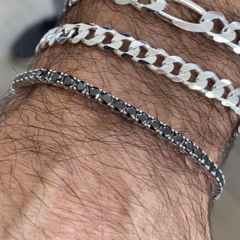 Bracciale tennis uomo