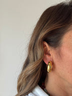 Semi cerchi bombati bold brass