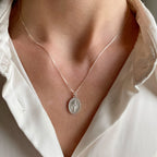 Collana madonnina zirconi