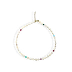 Collana perle di fiume rainbow