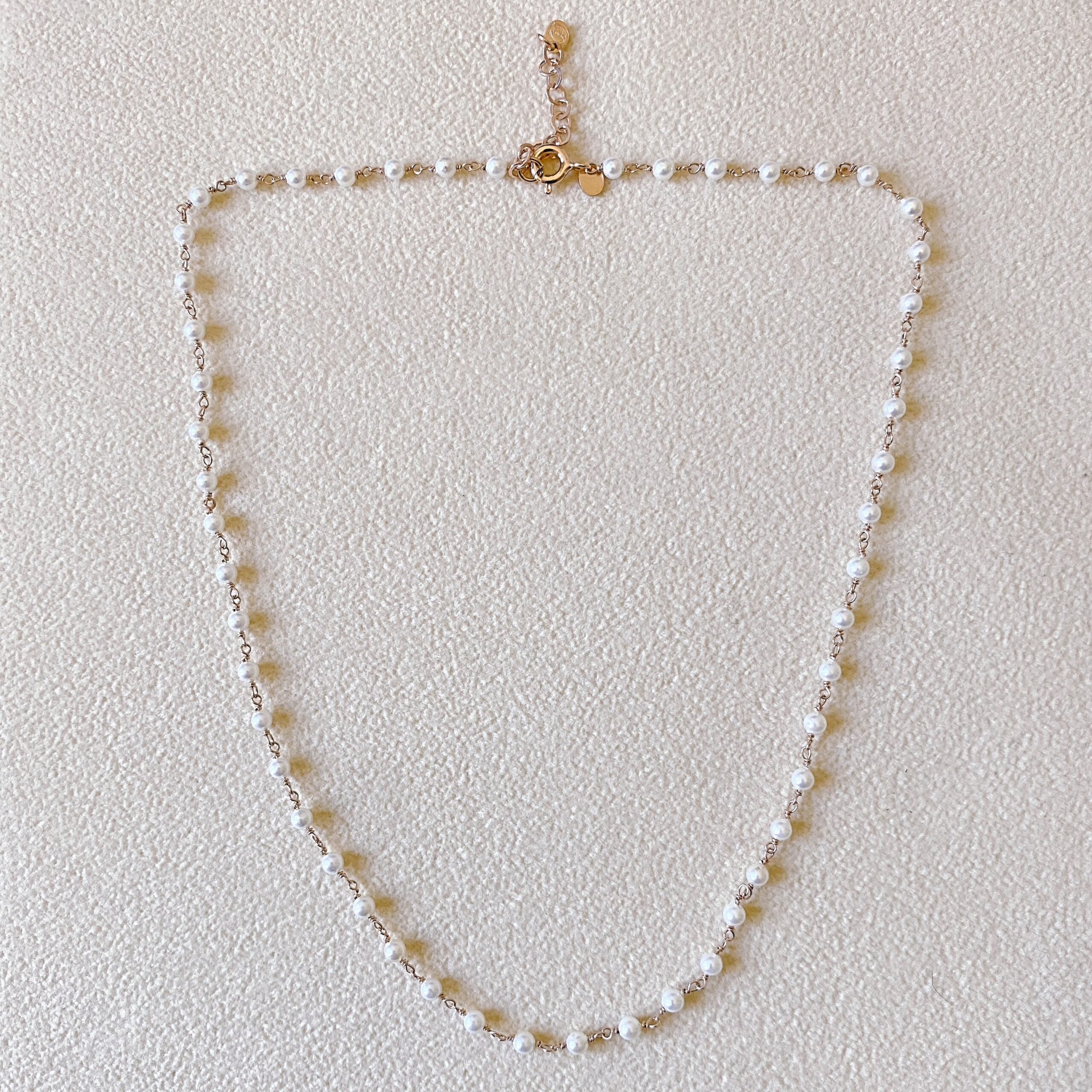 Choker perline naturali