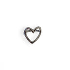 Anello cuore vuoto big