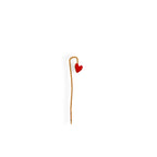 Lobino cuore smalto long chain