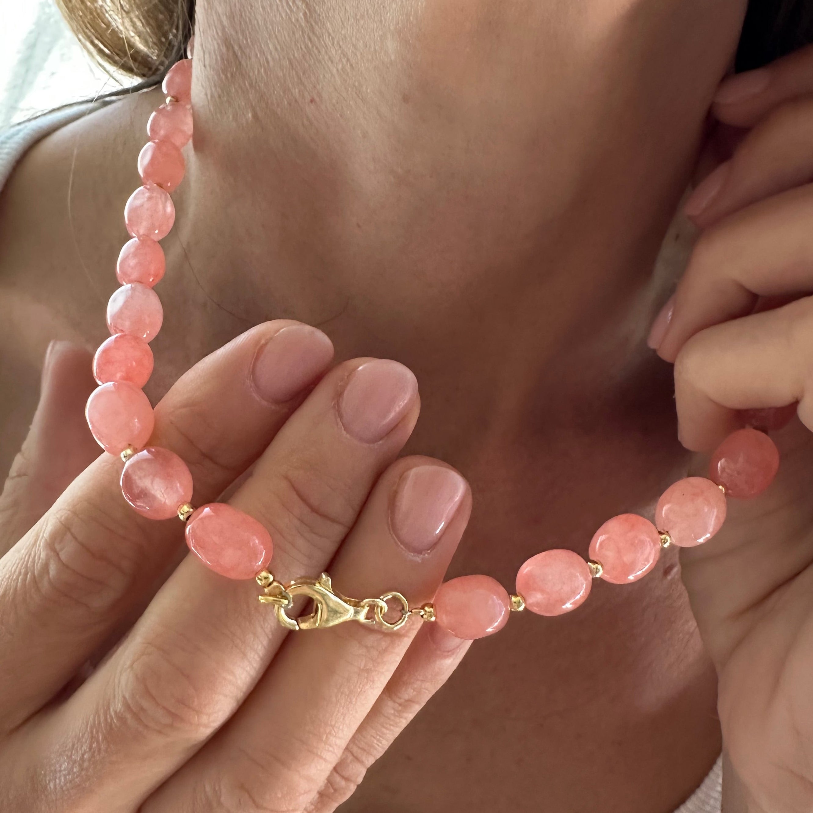 Collana Gold Stone