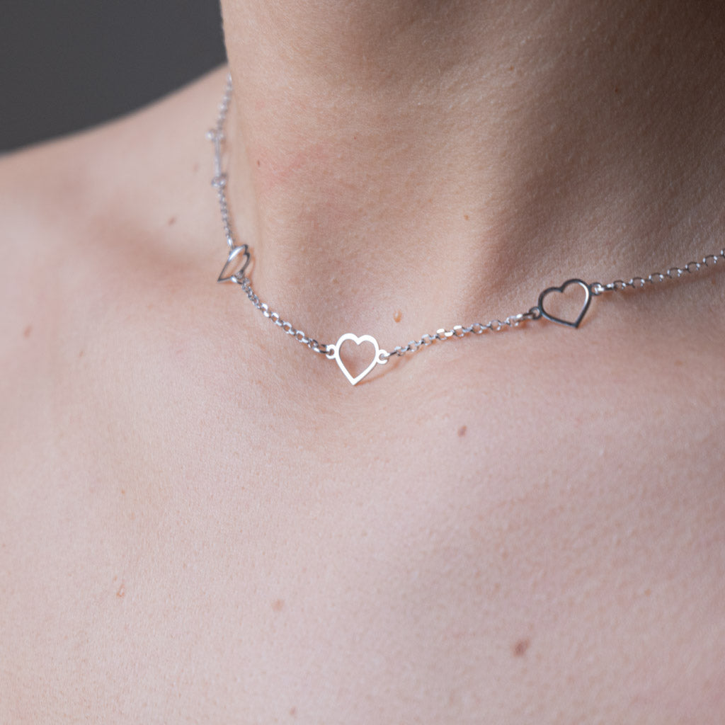 Collana romance cuori
