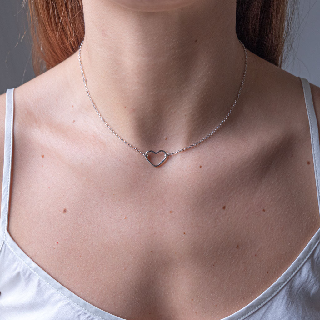 Collana cuore solidale