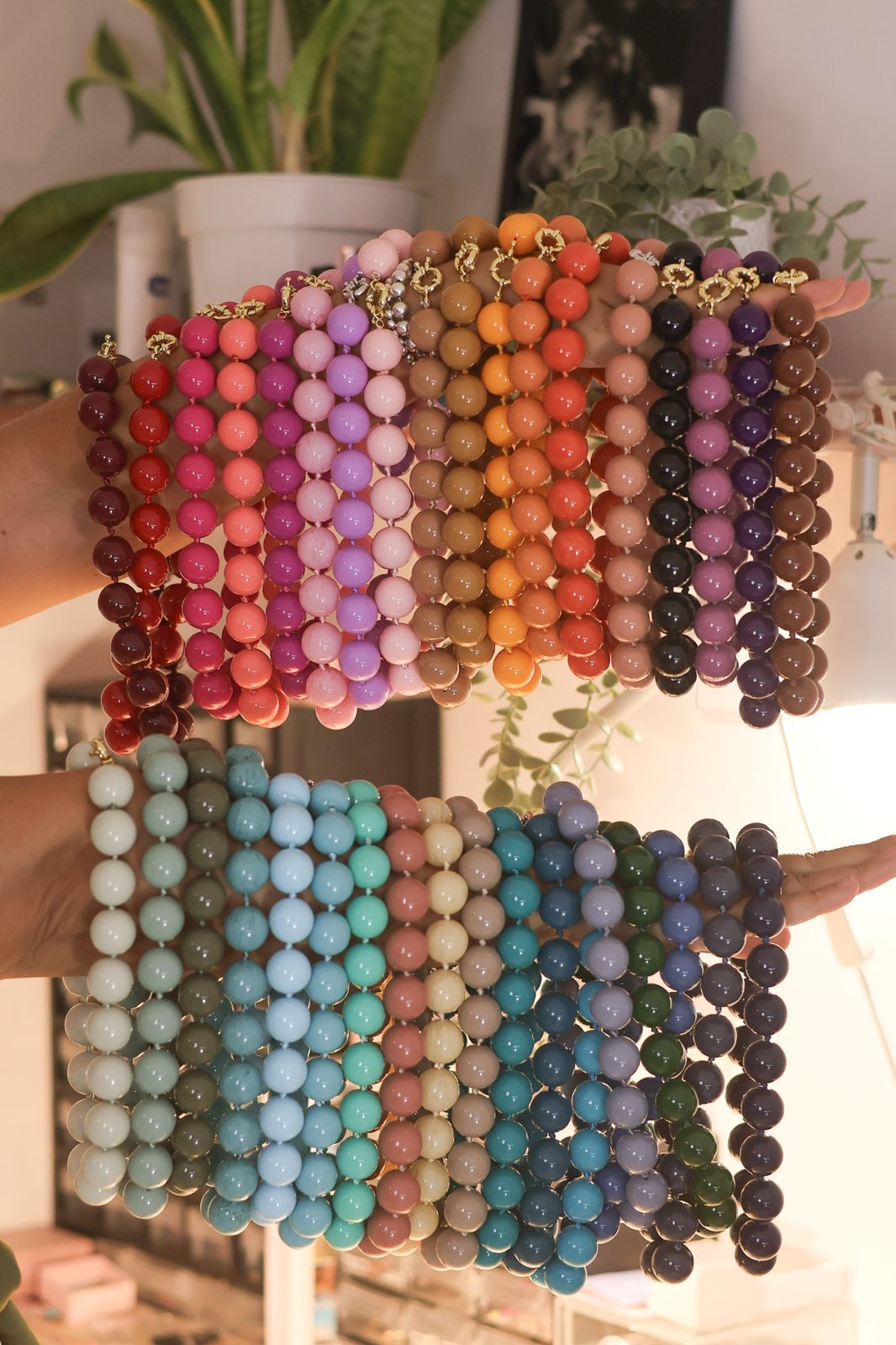 Collana maxi balls colorate