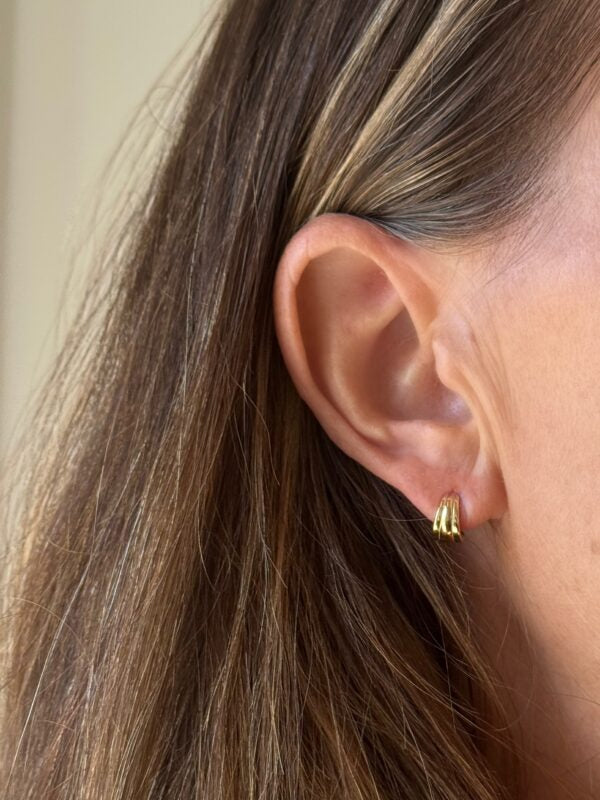 Orecchini nodo Savoia vintage petite