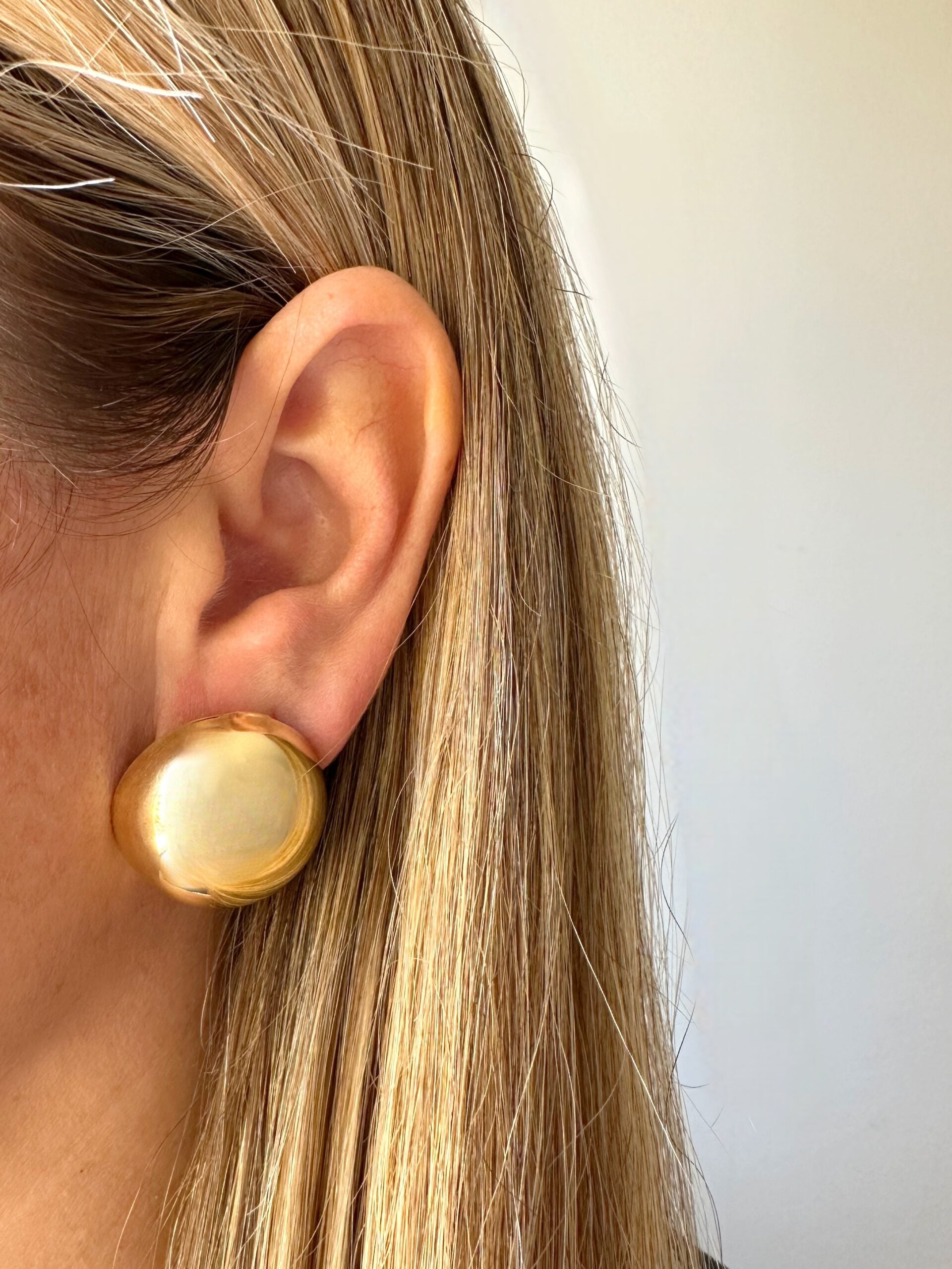 Orecchini bottone vintage L