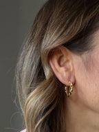 Orecchini cerchio soft torchon