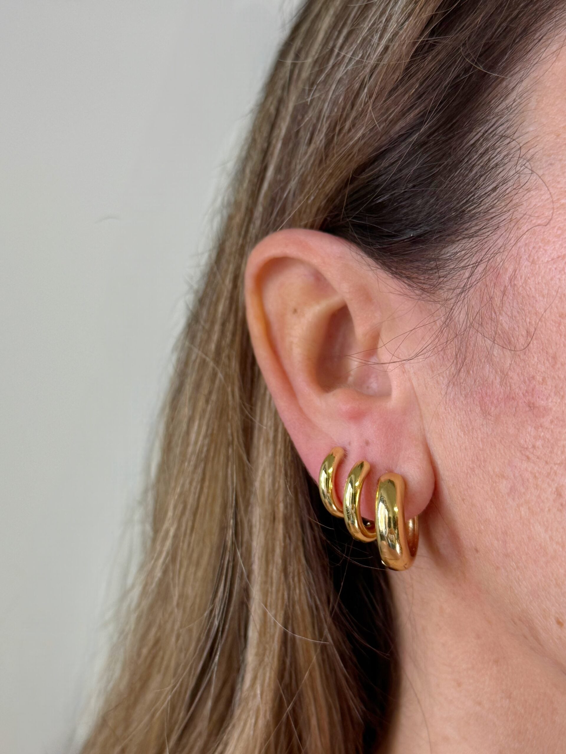 Scattini bombati lisci  brass