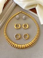 Collana Cleo brass luxury