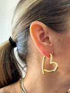 Orecchini a cuore modulabili