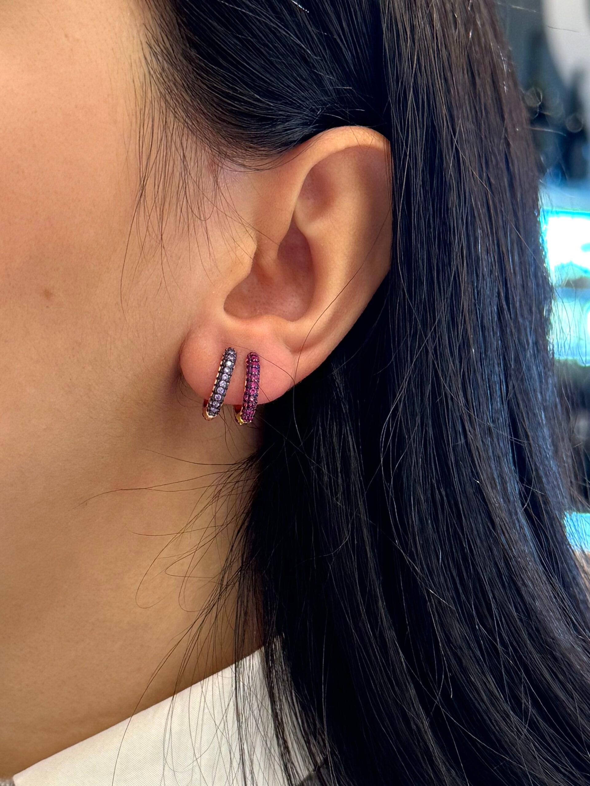 orecchino Fidia zirconi