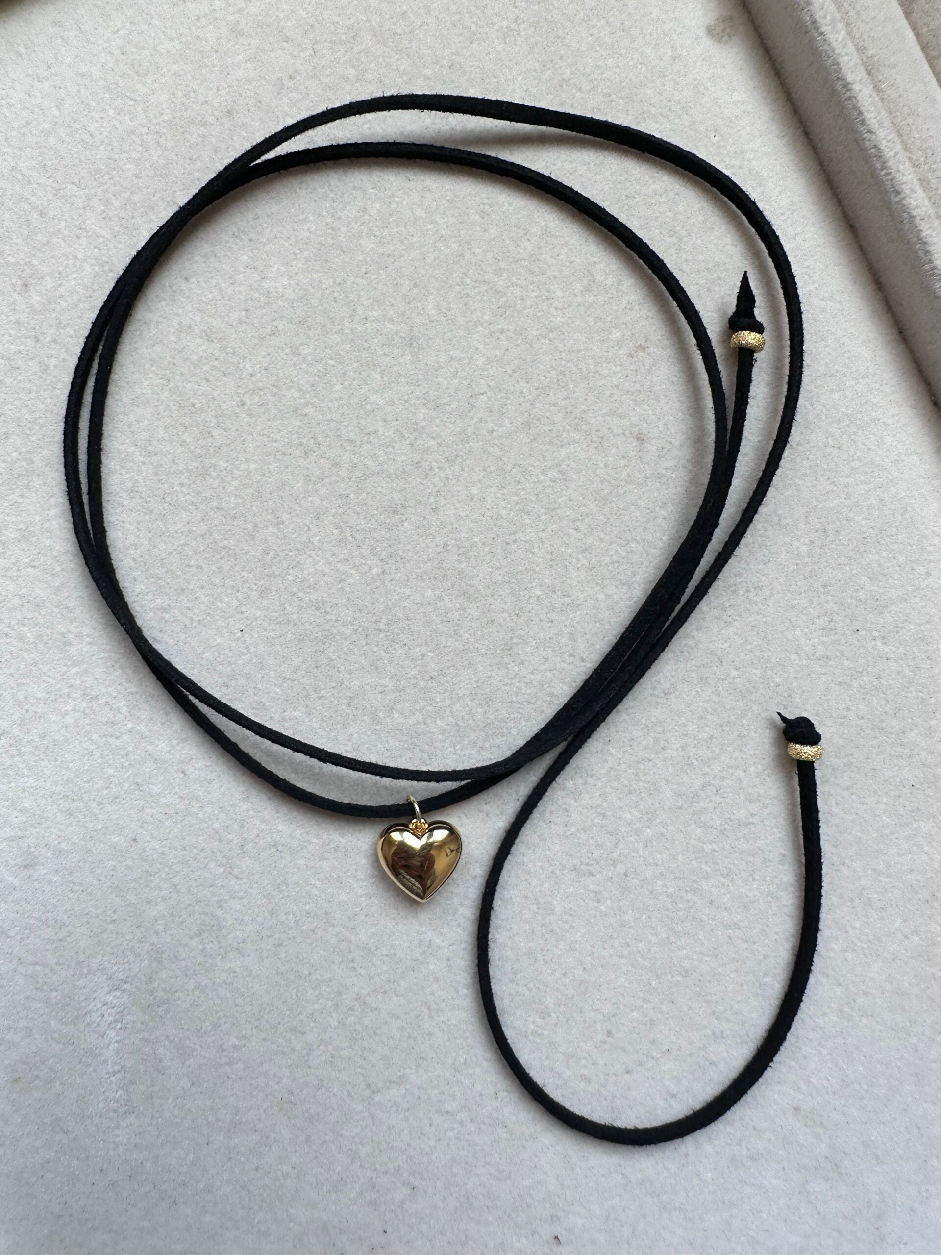 Cuore bombati e cordino