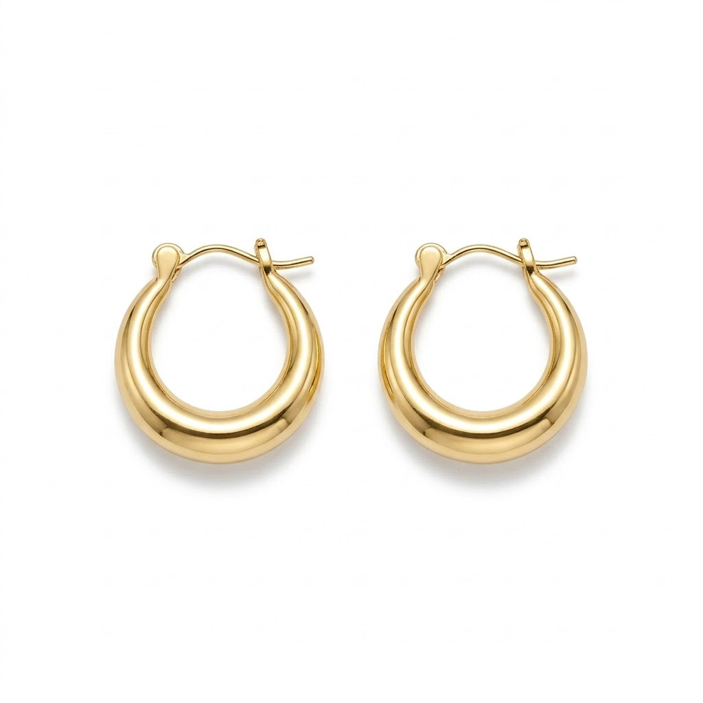 Cerchi bombati lisci  brass