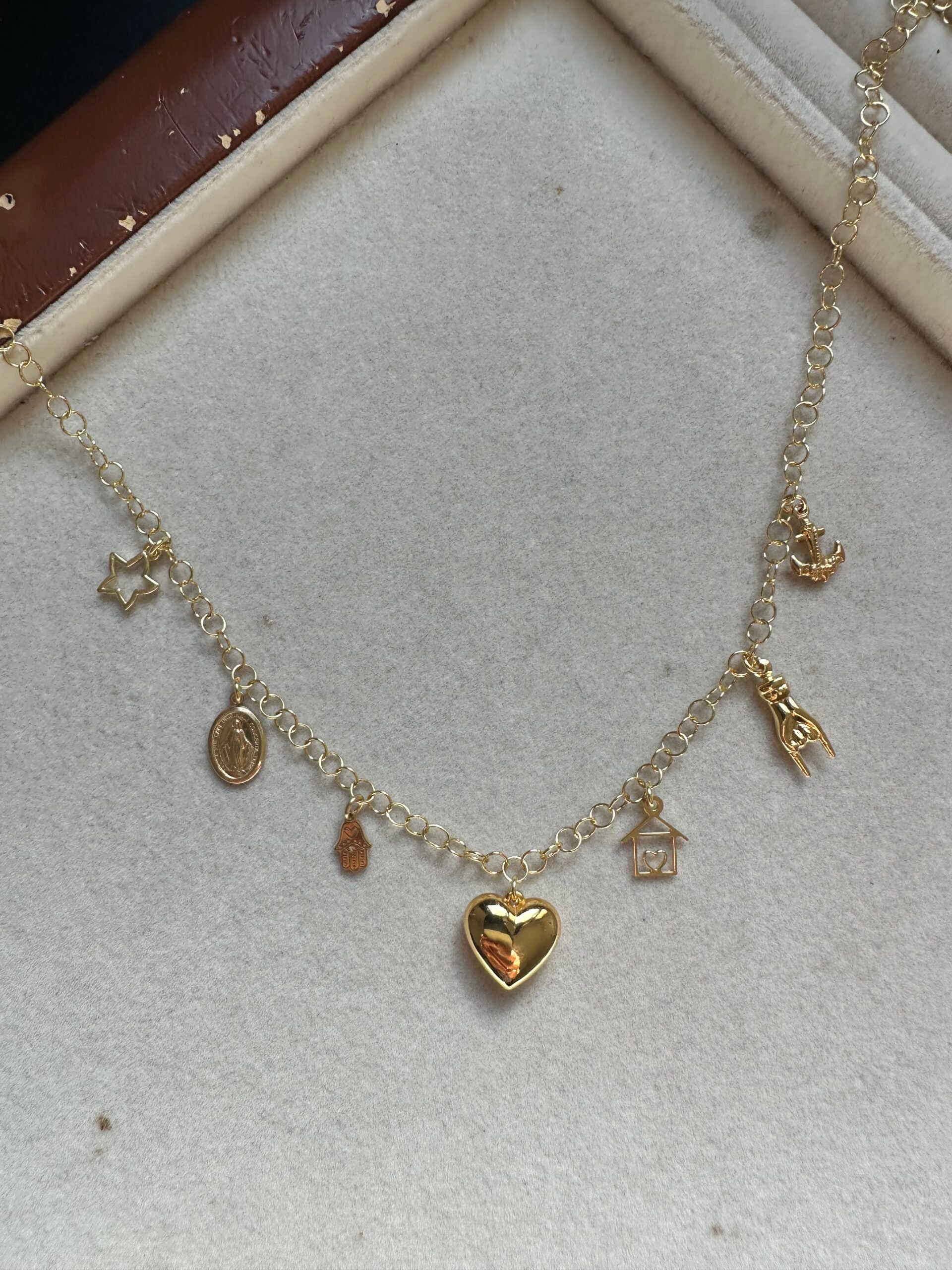 Collana multicharms Unica