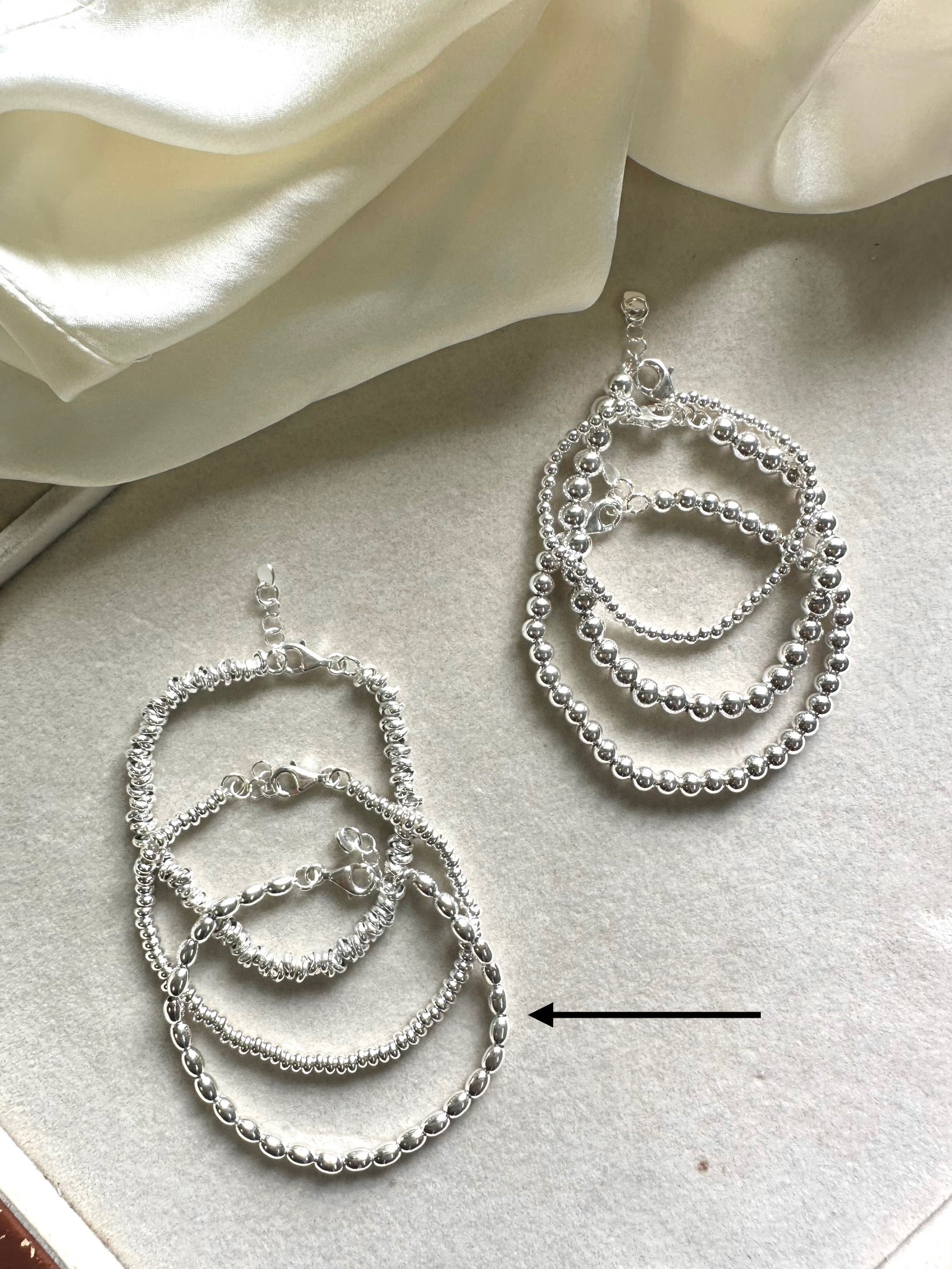 Bracciale bowls chicco di riso