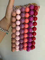 Collana maxi bowls colorate