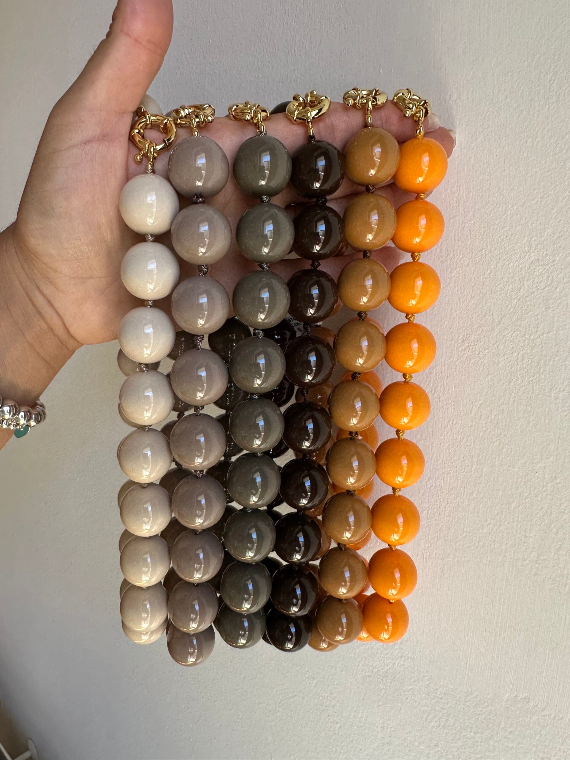 Collana maxi bowls colorate