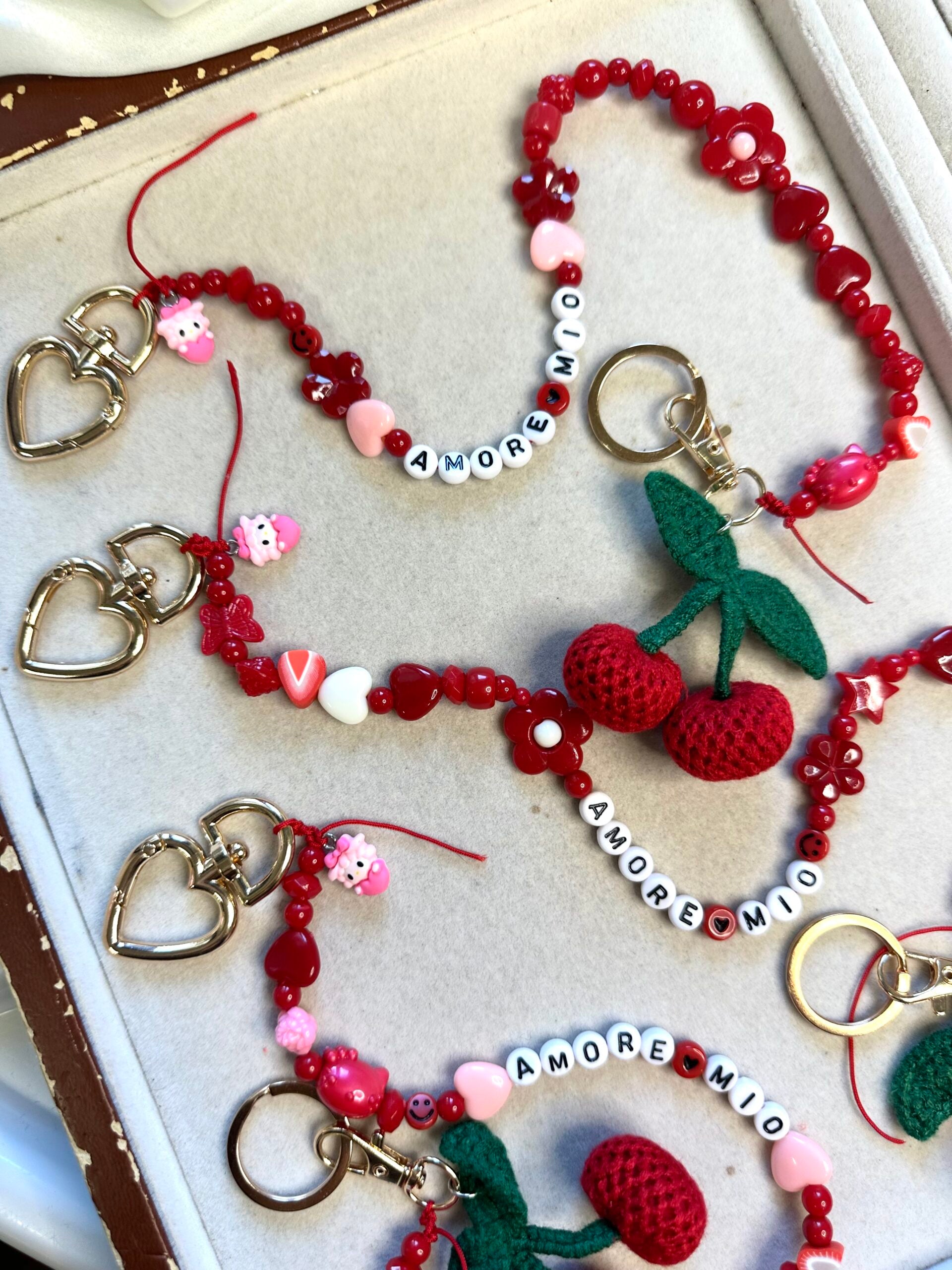 Portachiavi doppio chain borsetta