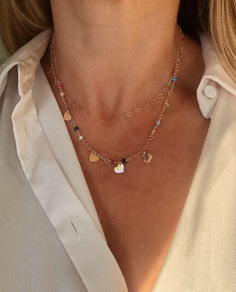 collana francesca cuori e stelle