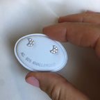 Lobini bianchi cuori o lune o stelle o croci o fiocco