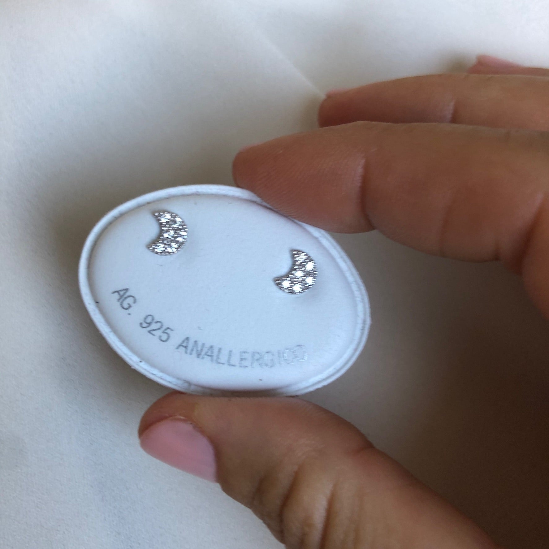 Lobini bianchi cuori o lune o stelle o croci o fiocco