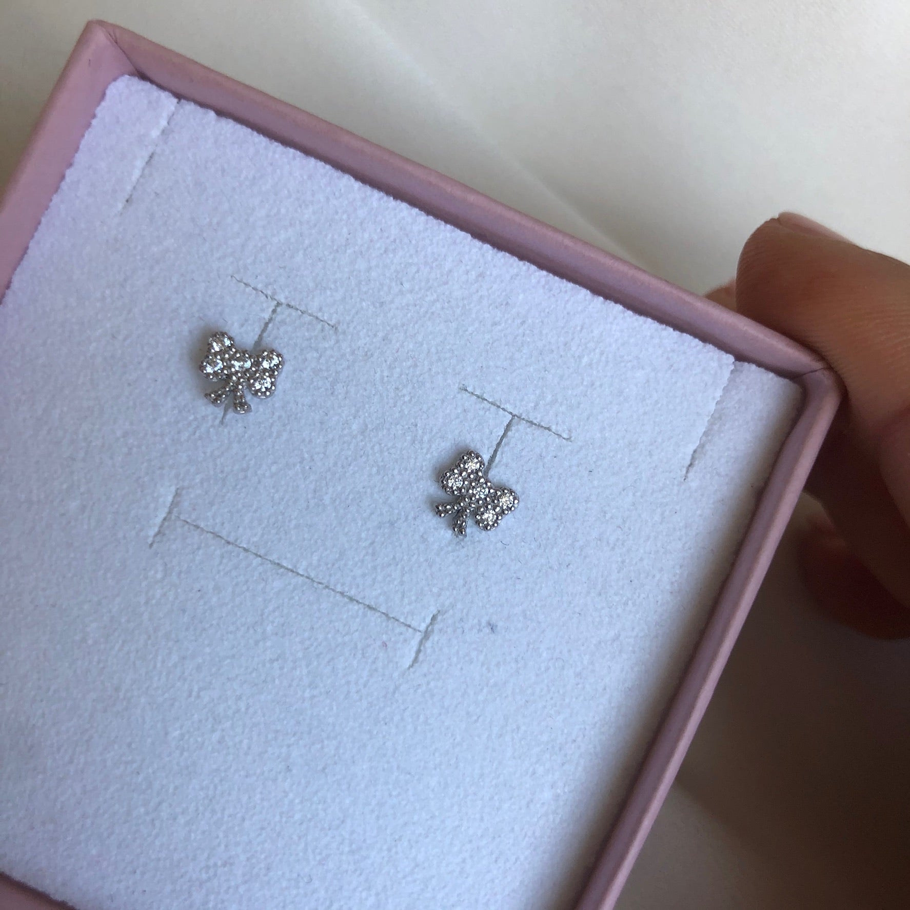 Lobini bianchi cuori o lune o stelle o croci o fiocco