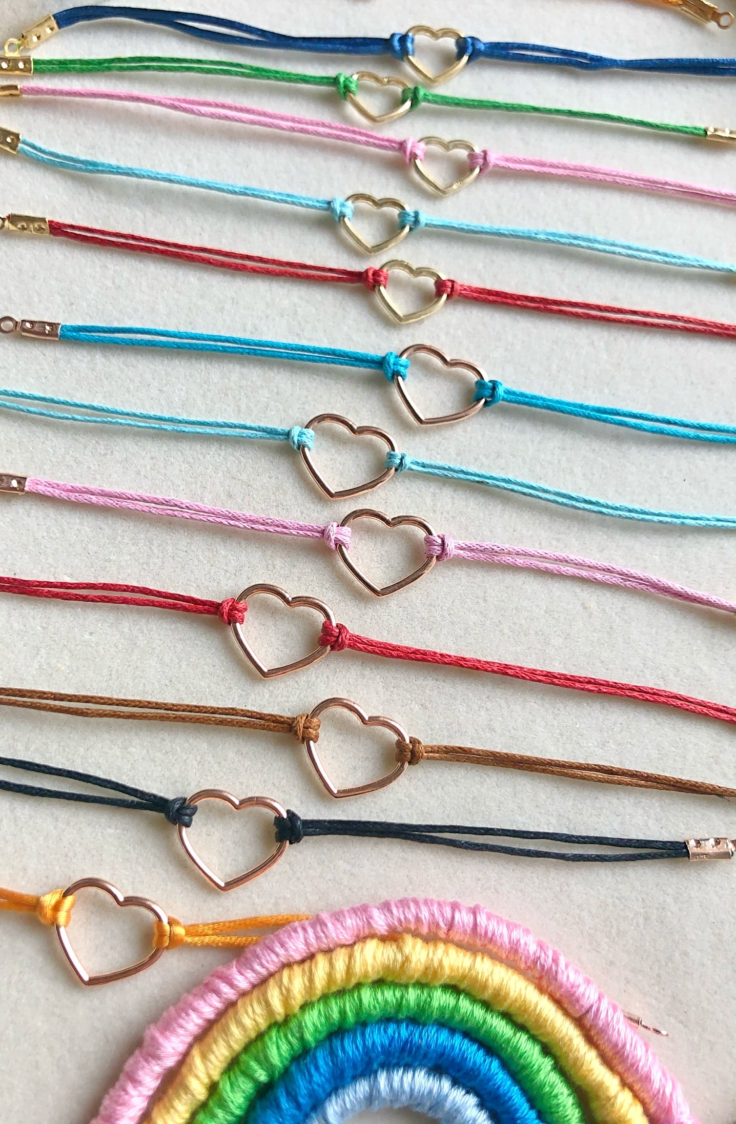 Bracciale cuore solidale